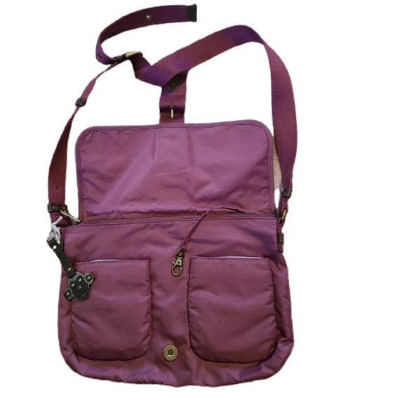 KIPLING CITY YODIE PLUM CROSSBODY BAG NWT1 - Picture 7 of 9